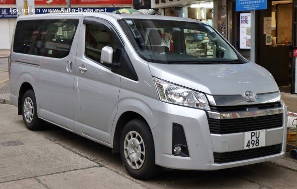 Toyota HiAce VI (H300) Commuter L1H1 3.5 V6 (281 Hp) /2019, 2020, 2021, 2022, 2023, 2024, 2025/  Specs - фото