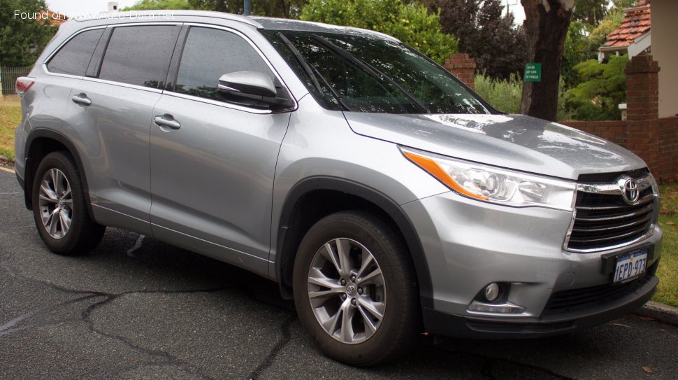 Toyota Highlander III 3.5 V6 (280 Hp) Hybrid AWD-i e-CVT /2013, 2014, 2015, 2016/  Specs - фото