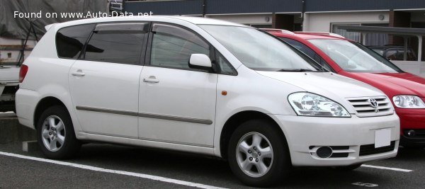 Toyota Ipsum (CM2) 2.4 i 16V (160 Hp) /2001, 2002, 2003, 2004, 2005, 2006, 2007, 2008, 2009/  Specs - фото
