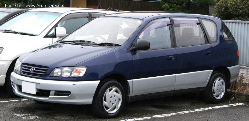 Toyota Ipsum (XM1) 2.0 i (135 Hp) /1995, 1996, 1997, 1998, 1999, 2000, 2001/  Specs - фото