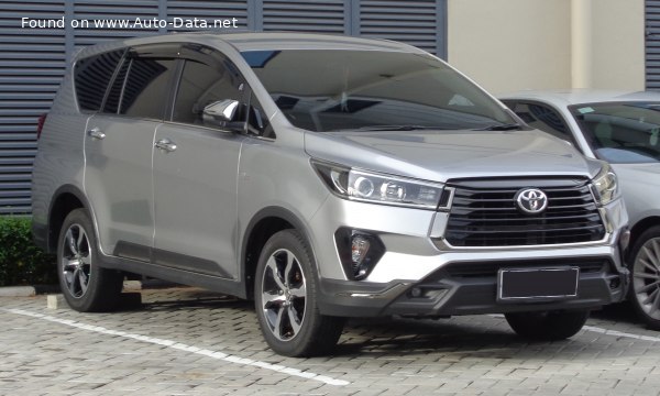 Toyota Kijang Innova II (facelift 2020) 2.4d (149 Hp) Automatic /2020, 2021, 2022/  Specs - фото