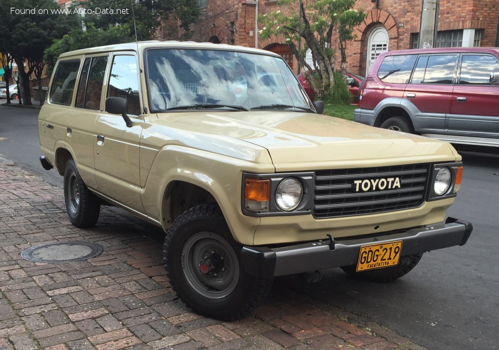 Toyota Land Cruiser (J60) Wagon 4.0 (150 Hp) 4WD Automatic /1985, 1986, 1987, 1988, 1989/  Specs - фото