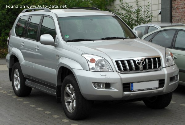 Toyota Land Cruiser Prado (J120) 4.0 V6 (249 Hp) 4WD ECT /2004, 2005, 2006, 2007/  Specs - фото
