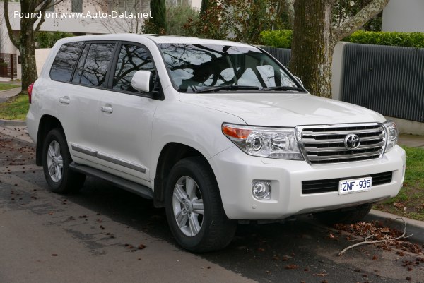 Toyota Land Cruiser (J200, facelift 2013) 4.5d V8 (272 Hp) Automatic /2013, 2014, 2015/  Specs - фото