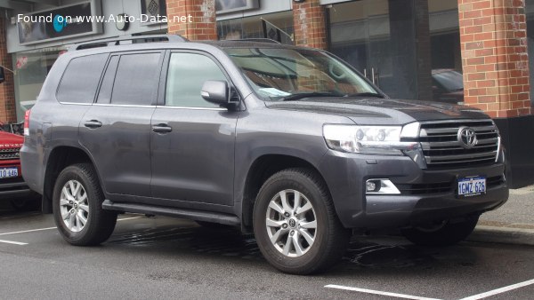 Toyota Land Cruiser (J200, facelift 2015) GX 4.5d V8 (272 Hp) AWD Automatic /2015, 2016, 2017, 2018, 2019, 2020, 2021/  Specs - фото