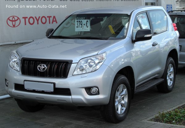Toyota Land Cruiser Prado (J150) 3-door 3.0 D-4D (190 Hp) 4WD /2011, 2012, 2013/  Specs - фото