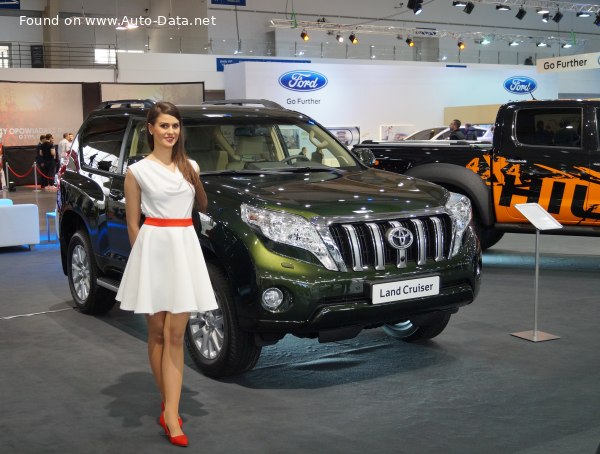 Toyota Land Cruiser Prado (J150, facelift 2013) 3-door 2.8 D-4D (177 Hp) 4WD /2015, 2016, 2017/  Specs - фото