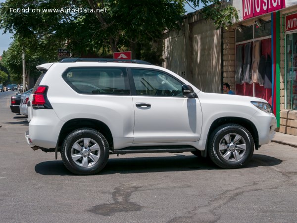 Toyota Land Cruiser Prado (J150, facelift 2017) 3-door 2.8 D-4D (177 Hp) 4WD /2017, 2018, 2019, 2020, 2021, 2022, 2023/  Specs - фото