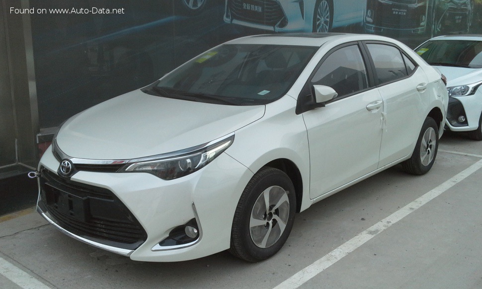 Toyota Levin (facelift 2017) 1.2 (116 Hp) S-CVT /2017, 2018, 2019, 2020, 2021, 2022, 2023, 2024, 2025/  Specs - фото