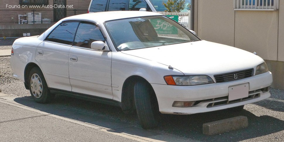 Toyota Mark II (GX90) 1.8 i 16V (120 Hp) /1992, 1993, 1994, 1995, 1996/  Specs - фото