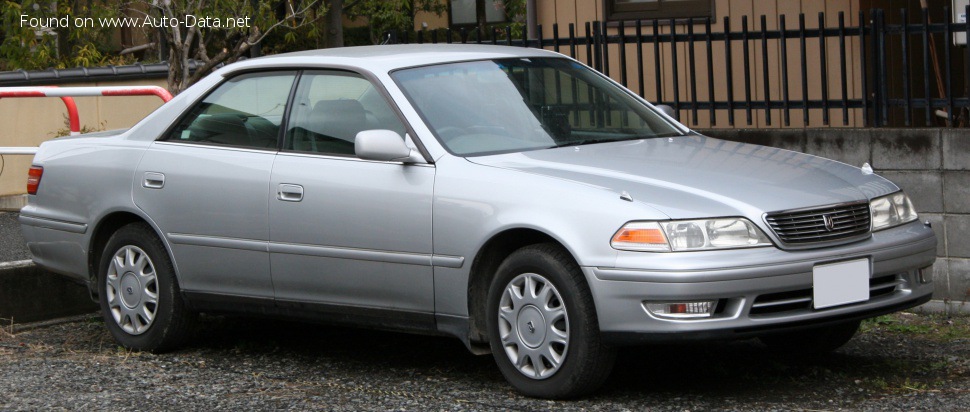 Toyota Mark II (JZX100) 2.0i 24V (160 Hp) /1998, 1999, 2000, 2001/  Specs - фото