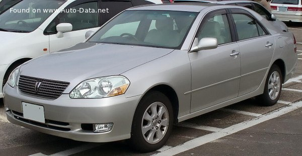 Toyota Mark II (JZX110) 2.5 i 24V (200 Hp) /2000, 2001, 2002, 2003, 2004/  Specs - фото