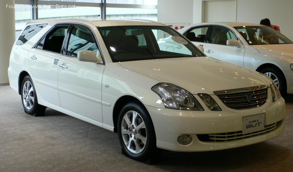 Toyota Mark II Wagon Blit 2.5 i 24V (196 Hp) /2002, 2003, 2004, 2005, 2006/  Specs - фото