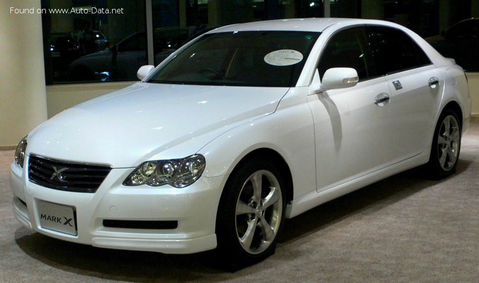 Toyota Mark X 3.0 i ( 230 Hp) /2004, 2005, 2006, 2007, 2008, 2009/  Specs - фото