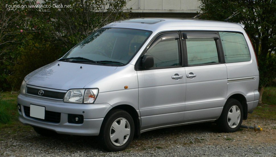 Toyota Noah 2.0 (130 Hp) /1996, 1997, 1998, 1999, 2000, 2001/ Specs - фото