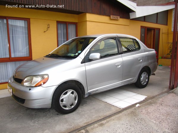 Toyota Platz 1.5i 16V (110 Hp) /1999, 2000, 2001, 2002, 2003, 2004, 2005/  Specs - фото