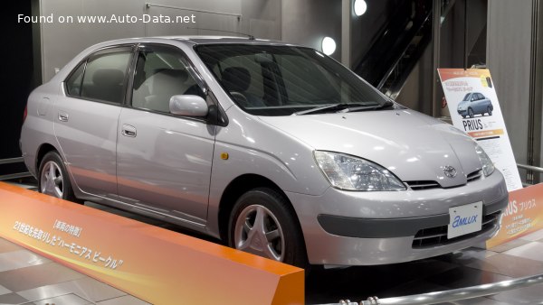 Toyota Prius I (NHW10) 1.5 16V (58 Hp) /1997, 1998, 1999, 2000, 2001/  Specs - фото