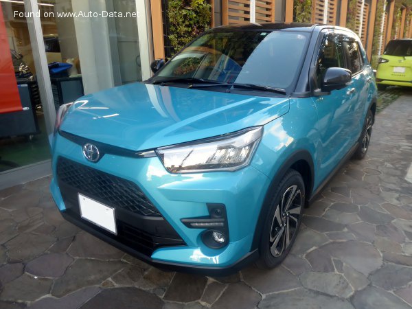 Toyota Raize 1.0i (98 Hp) CVT /2019, 2020, 2021, 2022, 2023, 2024, 2025/  Specs - фото
