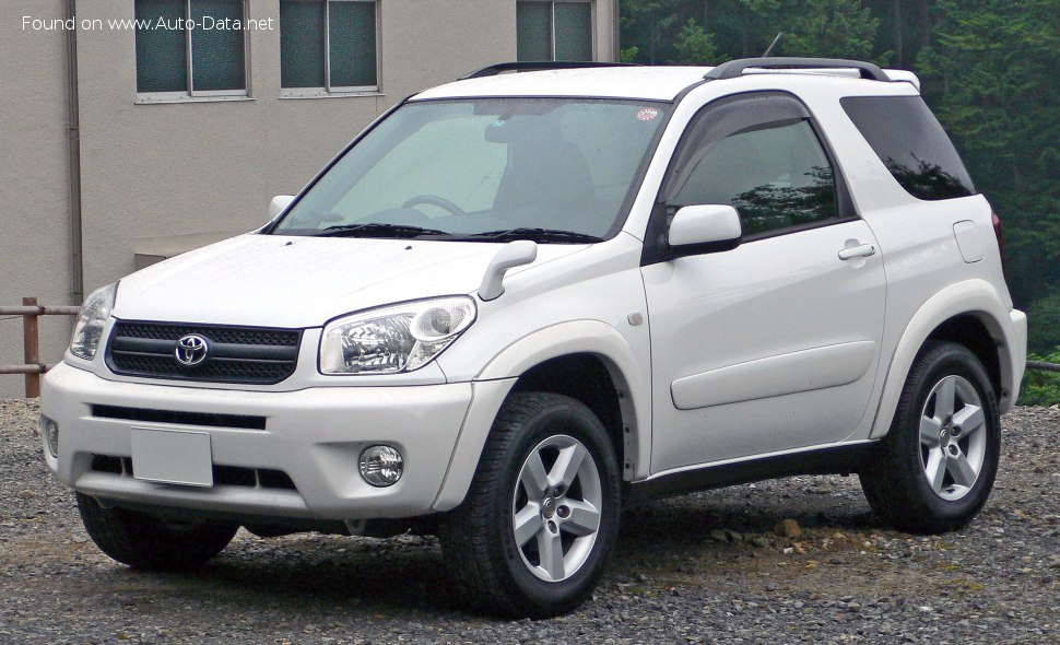 Toyota RAV4 II (XA20, facelift 2003) 3-door 2.0 16V D-4D (116 Hp) 4WD /2003, 2004, 2005, 2006/  Specs - фото
