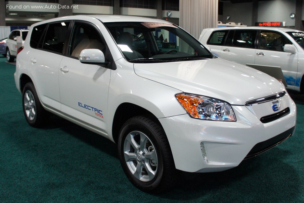 Toyota RAV4 EV II (QEA38) 50 kWh (154 Hp) /2012, 2013, 2014/  Specs - фото