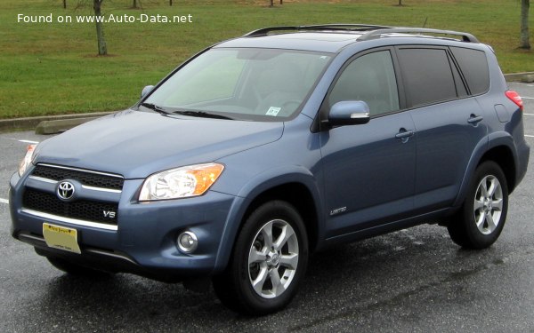 Toyota RAV4 III (XA30, facelift 2008) Long 3.5 V6 (269 Hp) 4WD ECT /2008, 2009, 2010, 2011, 2012/  Specs - фото