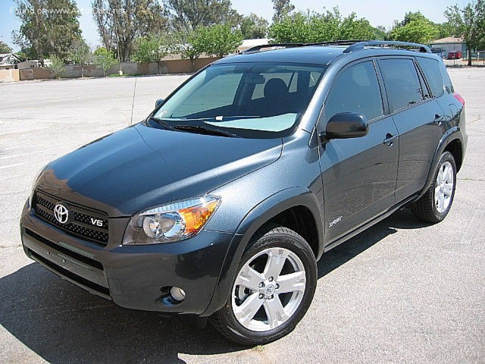 Toyota RAV4 III (XA30) Long 3.5 V6 (269 Hp) 4WD Automatic /2005, 2006, 2007, 2008, 2009/  Specs - фото