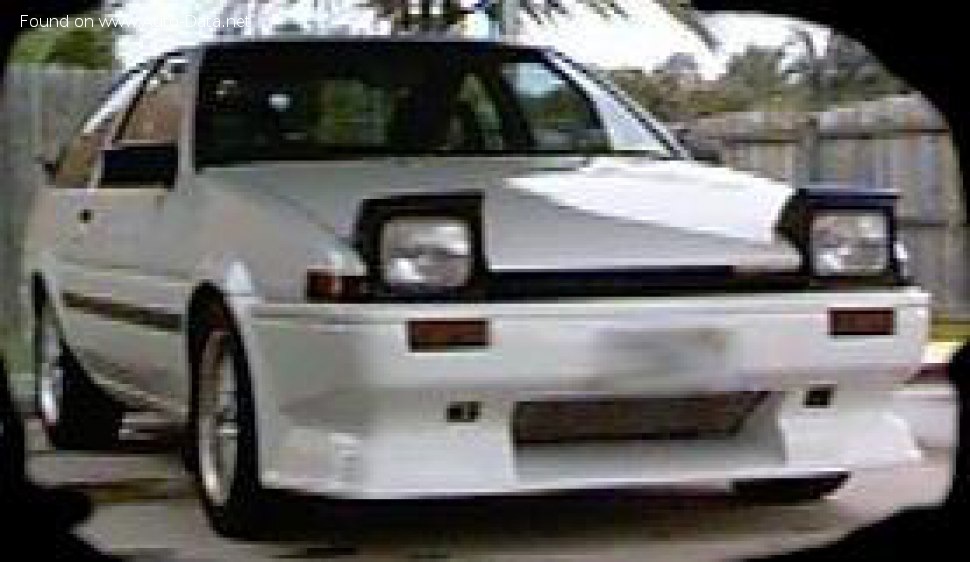 Toyota Sprinter Trueno 1.5 (85 Hp) /1983, 1984, 1985, 1986, 1987/  Specs - фото