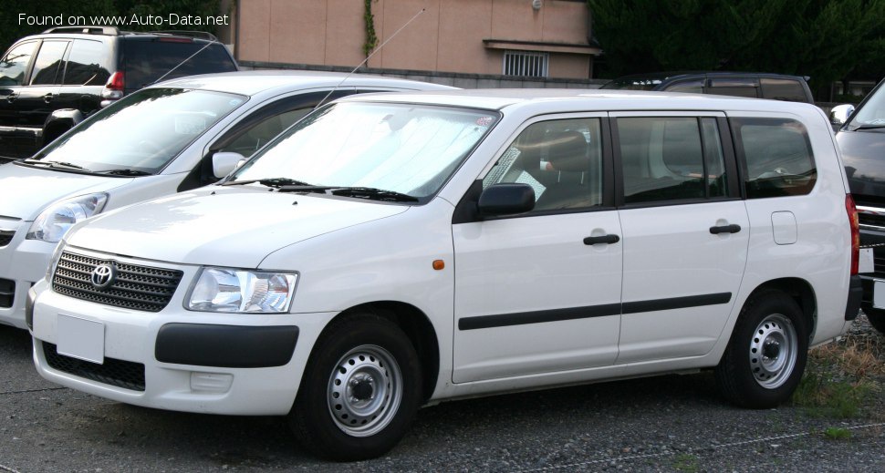 Toyota Succeed 1.5 i (109 Hp) /2002, 2003, 2004, 2005, 2006, 2007, 2008, 2009, 2010, 2011, 2012, 2013, 2014/  Specs - фото