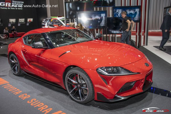 Toyota Supra V (A90) GR 3.0 (340 Hp) /2022, 2023, 2024, 2025/  Specs - фото