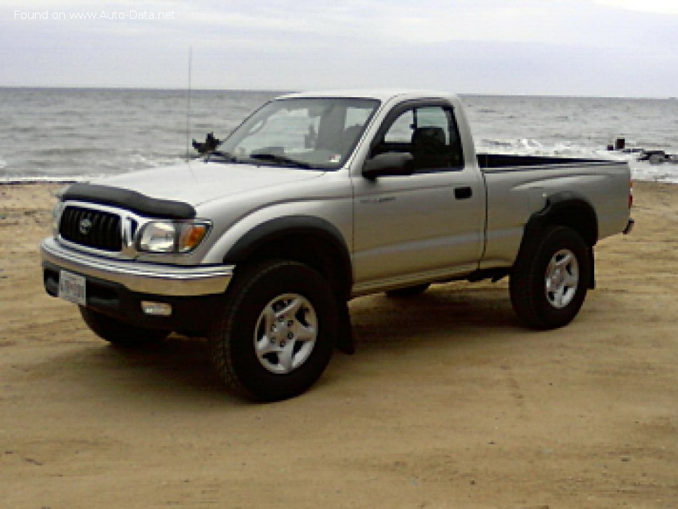 Toyota Tacoma I Single Cab 2.7 (182 Hp) 4WD Automatic /1995, 1996, 1997, 1998, 1999, 2000/  Specs - фото