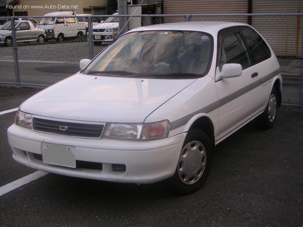 Toyota Tercel (EL41) 1.5i 16V VS (100 Hp) /1990, 1991, 1992, 1993/  Specs - фото