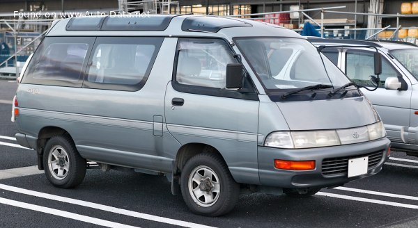 Toyota Town Ace 2.0 TD (97 Hp) 4WD Automatic /1992, 1993, 1994, 1995, 1996/  Specs - фото