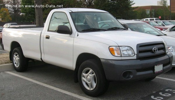 Toyota Tundra I Regular Cab (facelift 2002) 4.0i V6 (245 Hp) /2002, 2003, 2004/  Specs - фото