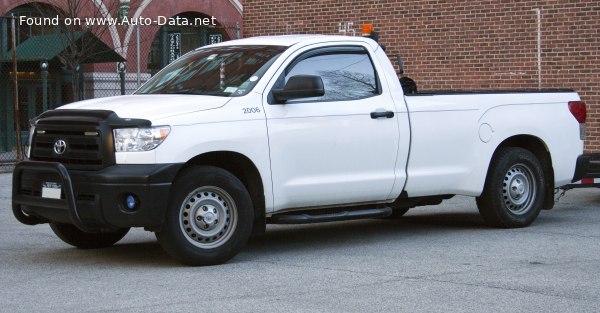 Toyota Tundra II Regular Cab Long Bed (facelift 2010) 4.6 V8 32V (310 Hp) 4x4 Automatic /2010, 2011, 2012, 2013/  Specs - фото