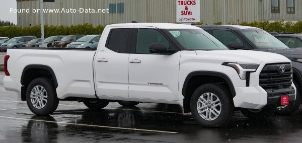 Toyota Tundra III Double Cab Long Bed 3.5 V6 i-FORCE (389 Hp) 4x2 ECT-i /2021, 2022, 2023, 2024, 2025/  Specs - фото