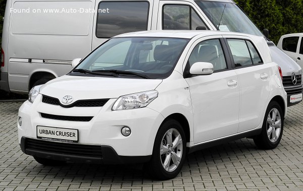 Toyota Urban Cruiser I 1.33 VVT-i (100 Hp) /2008, 2009, 2010, 2011, 2012, 2013, 2014/  Specs - фото