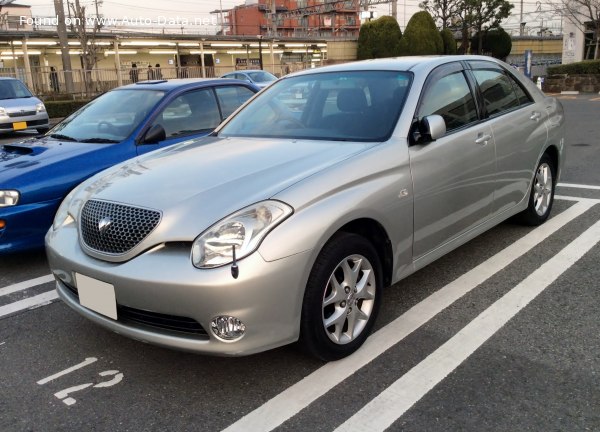 Toyota Verossa 2.0 i 24V (160 Hp) /2001, 2002, 2003, 2004/  Specs - фото