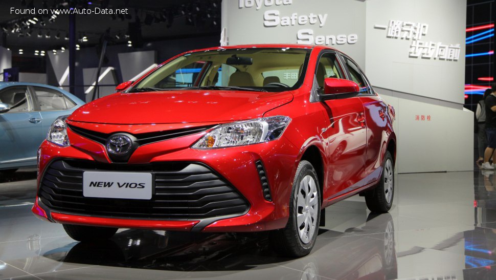 Toyota Vios III (facelift 2016) 1.3 (98 Hp) /2016, 2017, 2018, 2019, 2020, 2021, 2022, 2023, 2024, 2025/  Specs - фото