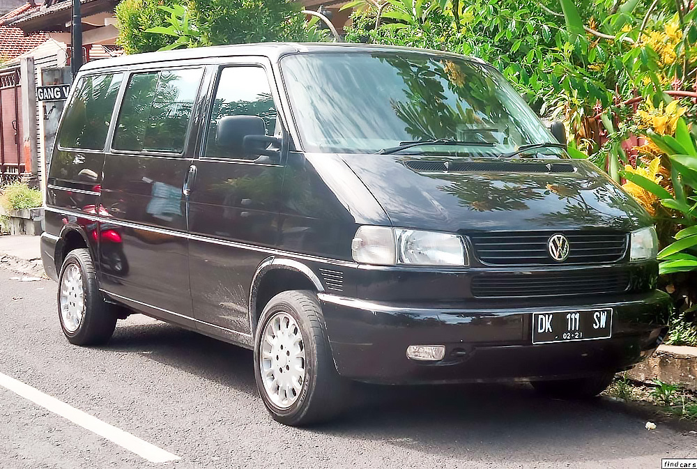 Volkswagen Caravelle (T4, facelift 1996) 2.5 (115 Hp) /1996, 1997, 1998, 1999, 2000, 2001, 2002, 2003/  Specs - фото