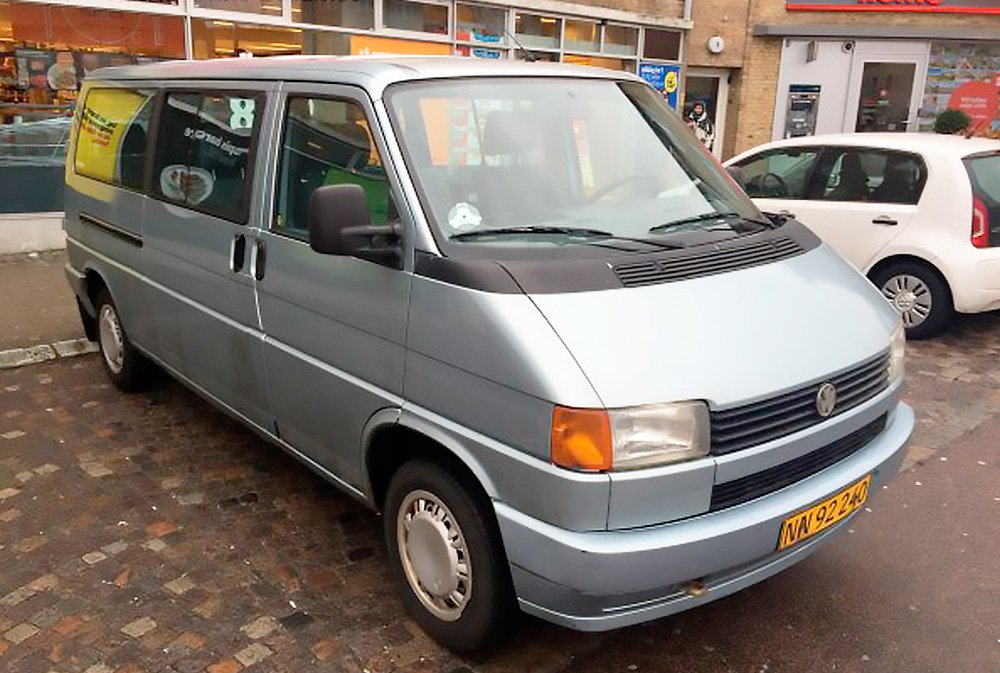 Volkswagen Caravelle (T4) Long 2.4 D (78 Hp) Syncro /1993, 1994, 1995/  Specs - фото