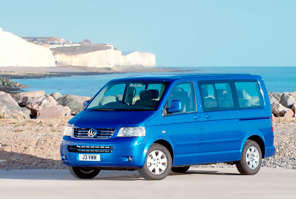 Volkswagen Caravelle (T5) 2.5 TDI (130 Hp) 4MOTION /2003, 2004, 2005, 2006/  Specs - фото