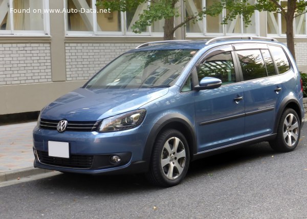 Volkswagen Cross Touran I (facelift 2010) 1.4 TSI (140 Hp) /2010, 2011, 2012/  Specs - фото
