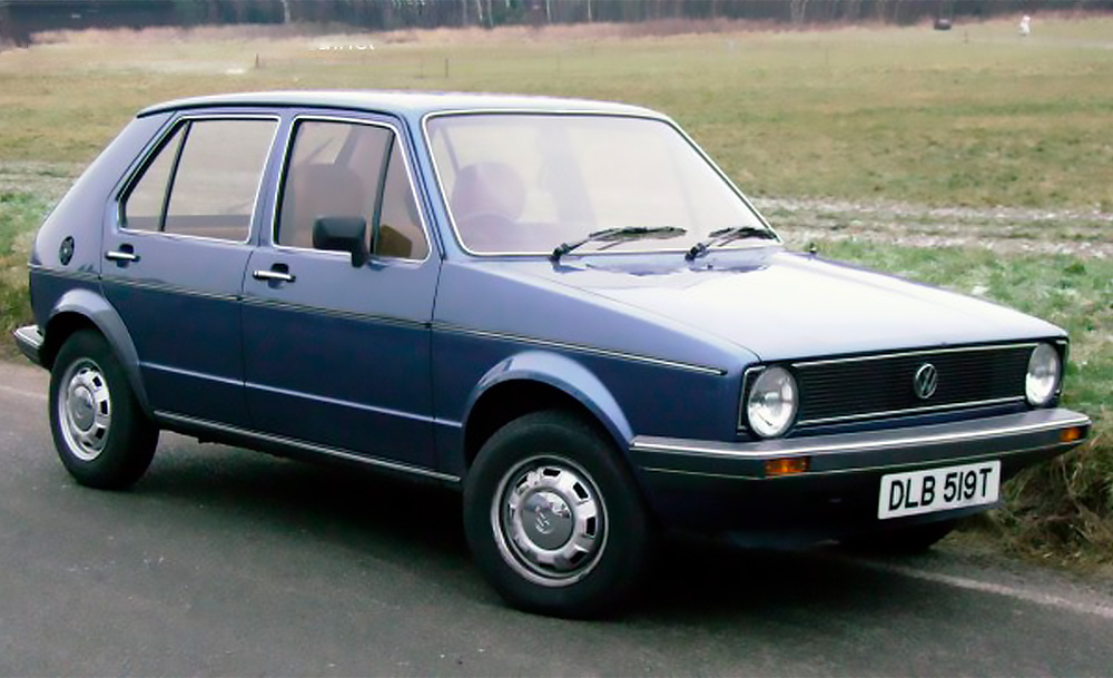 Volkswagen Golf I (5-door) 1.5 (70 Hp) /1974, 1975/  Specs - фото