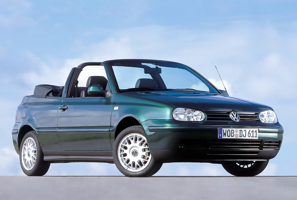 Volkswagen Golf IV Cabrio 1.6i (101 Hp) Automatic /1998, 1999, 2000/  Specs - фото