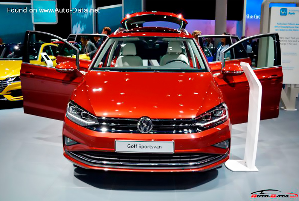 Volkswagen Golf VII Sportsvan (facelift 2017) 2.0 TDI SCR (150 Hp) Коробка передач DSG /2017, 2018, 2019/  Specs - фото