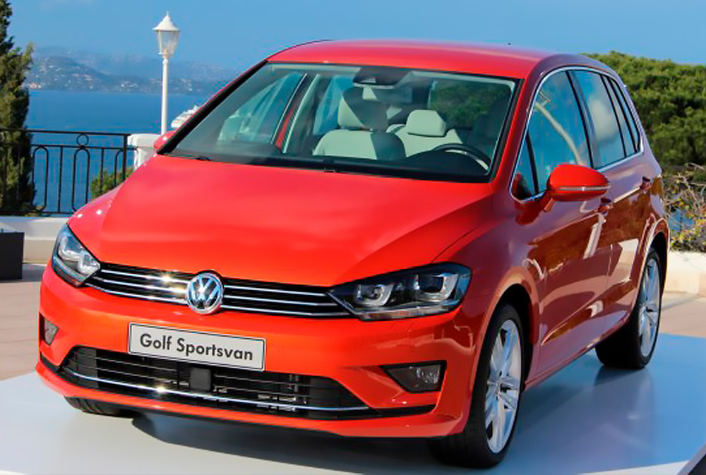 Volkswagen Golf VII Sportsvan 1.2 TSI (110 Hp) /2014, 2015, 2016, 2017/  Specs - фото