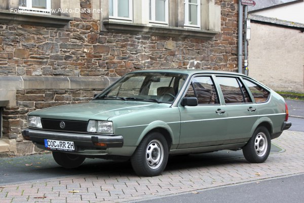 Volkswagen Passat (B2) 1.6 (70 Hp) /1987, 1988/  Specs - фото