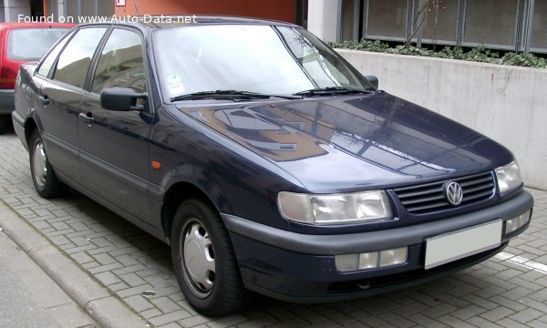 Volkswagen Passat (B4) 1.9 TDI (90 Hp) /1993, 1994, 1995, 1996/  Specs - фото
