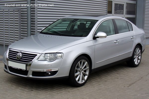 Volkswagen Passat (B6) R36 3.6 V6 FSI (300 Hp) 4MOTION /2008, 2009, 2010/  Specs - фото