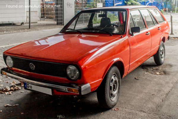 Volkswagen Passat Variant (B1) 1.5 (86 Hp) /1973, 1974, 1975/ Specs - фото